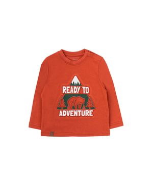 Polera de Bebé Niño Ladrillo
