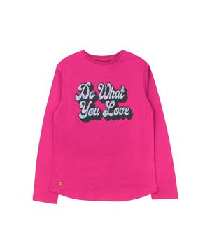 Polera de Niña Magenta