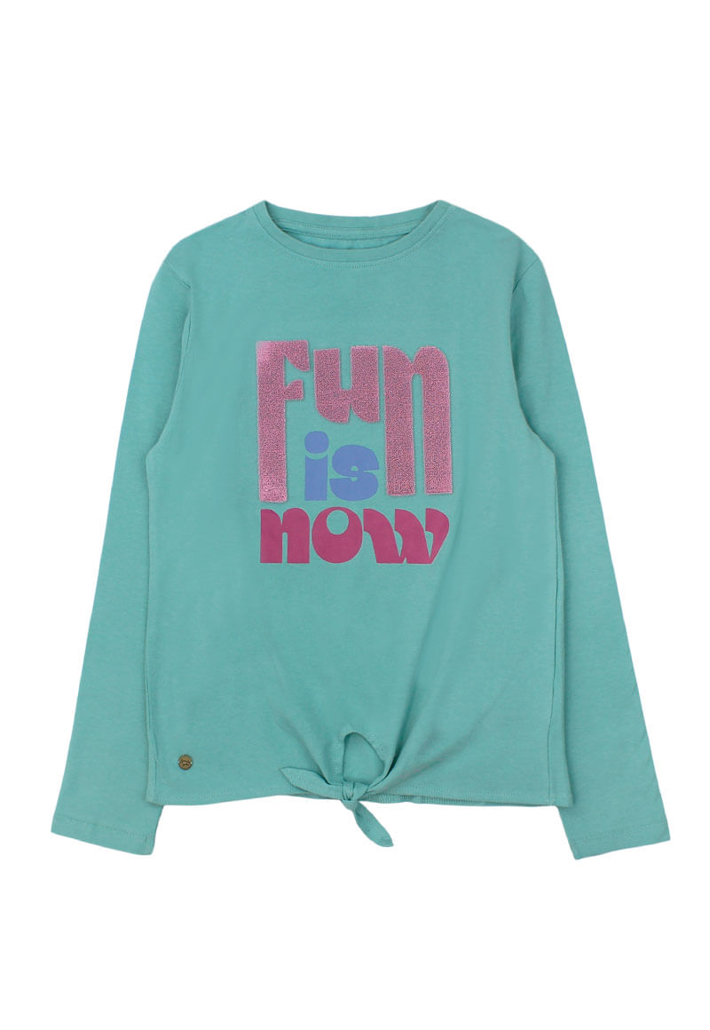 Polera de Niña Verde