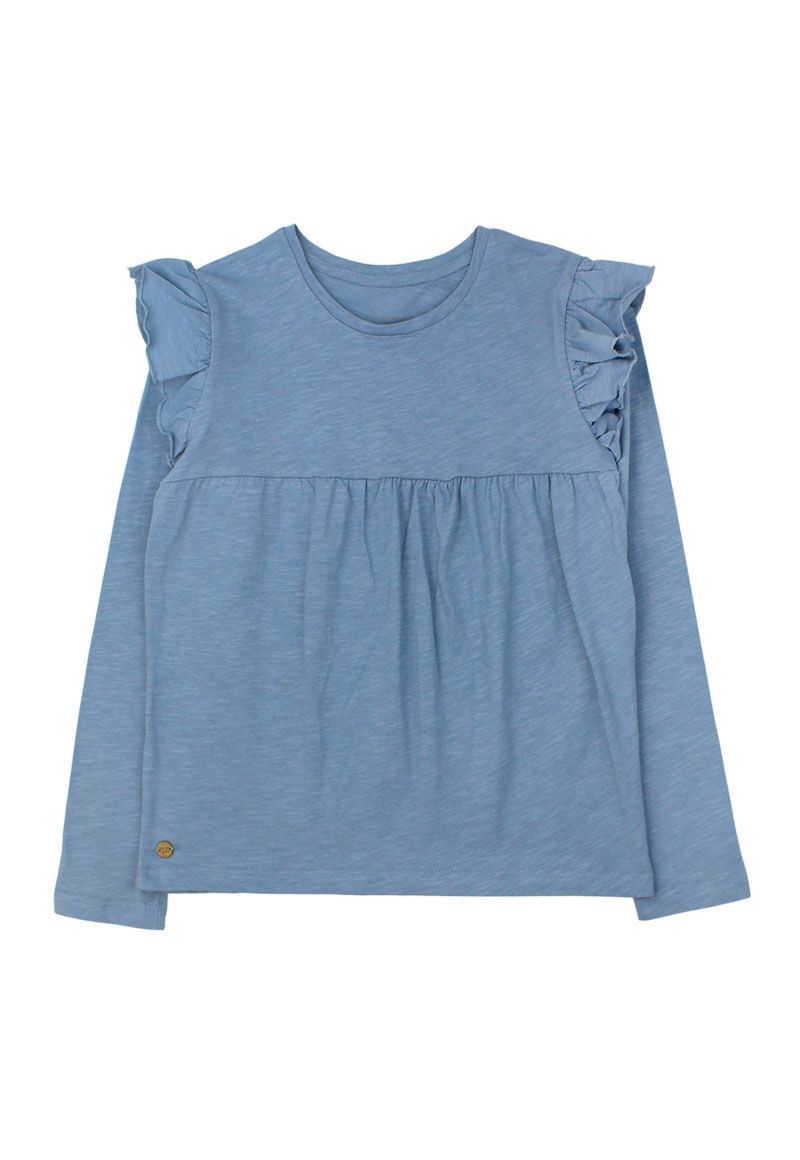 Polera de Niña Denim