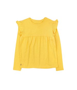 Polera de Niña Mostaza