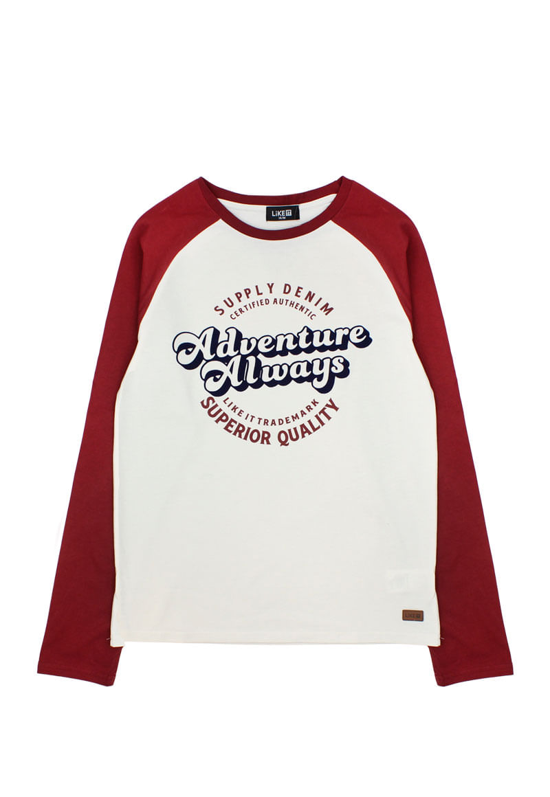 Polera de Niño Burdeo