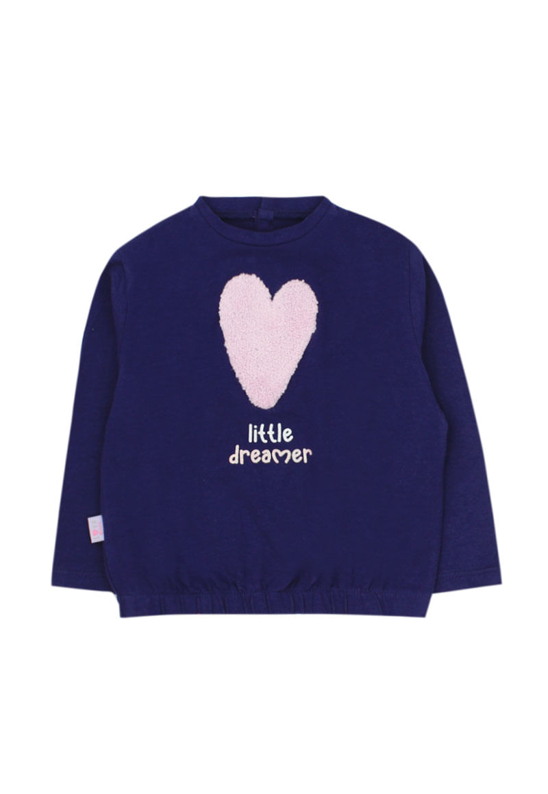 Polera de Bebé Niña Azul