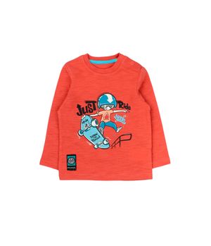 Polera de Bebé Niño Salmon
