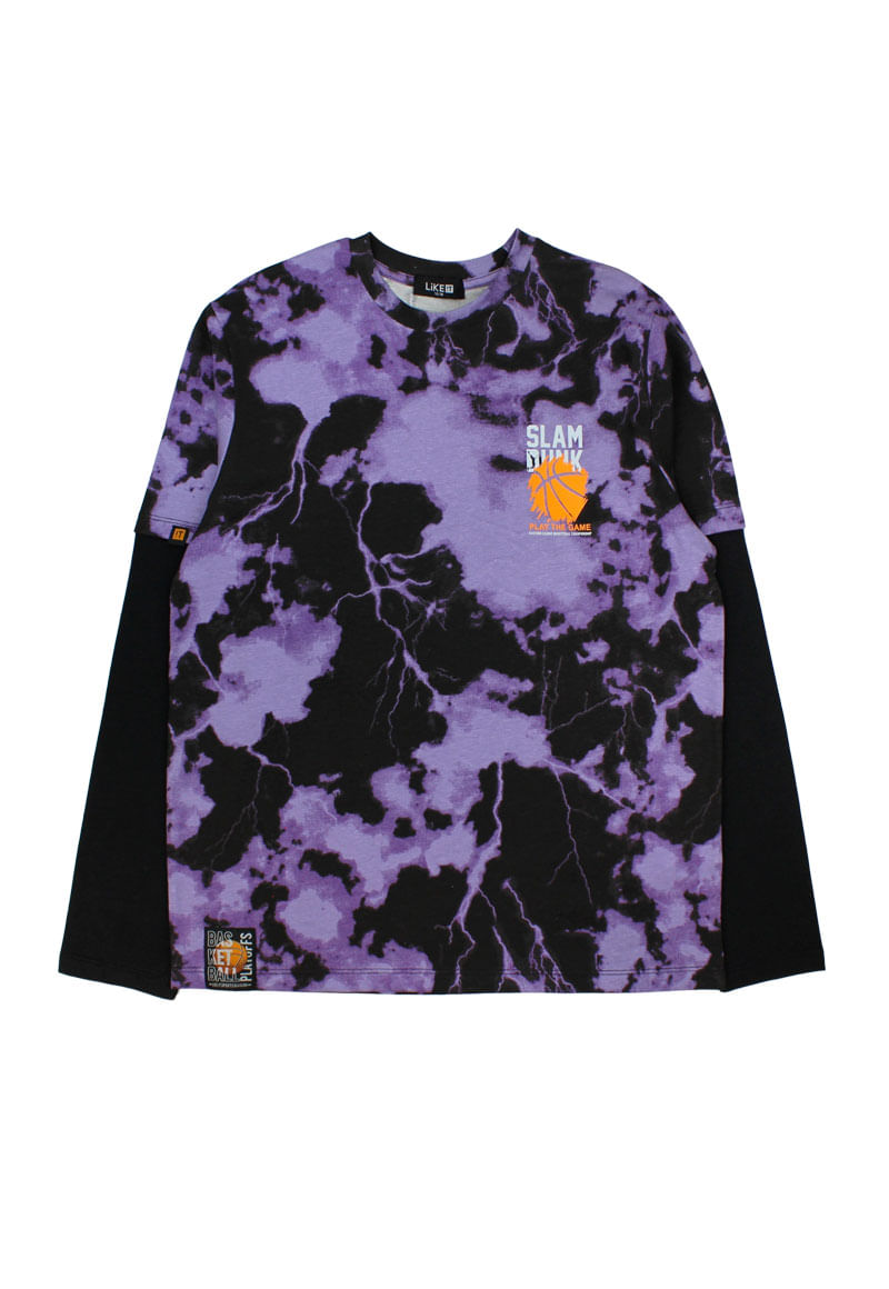 Polera de Niño Morado