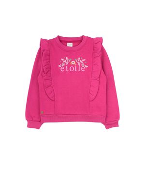 Polerón de Niña Magenta