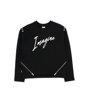 Polerón de Niña Negro