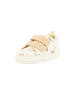Zapatilla de Bebé Niña Beige