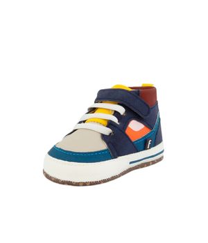 Zapatilla de Bebé Niño Azul