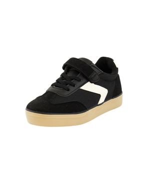 Zapatilla de Niño Negro