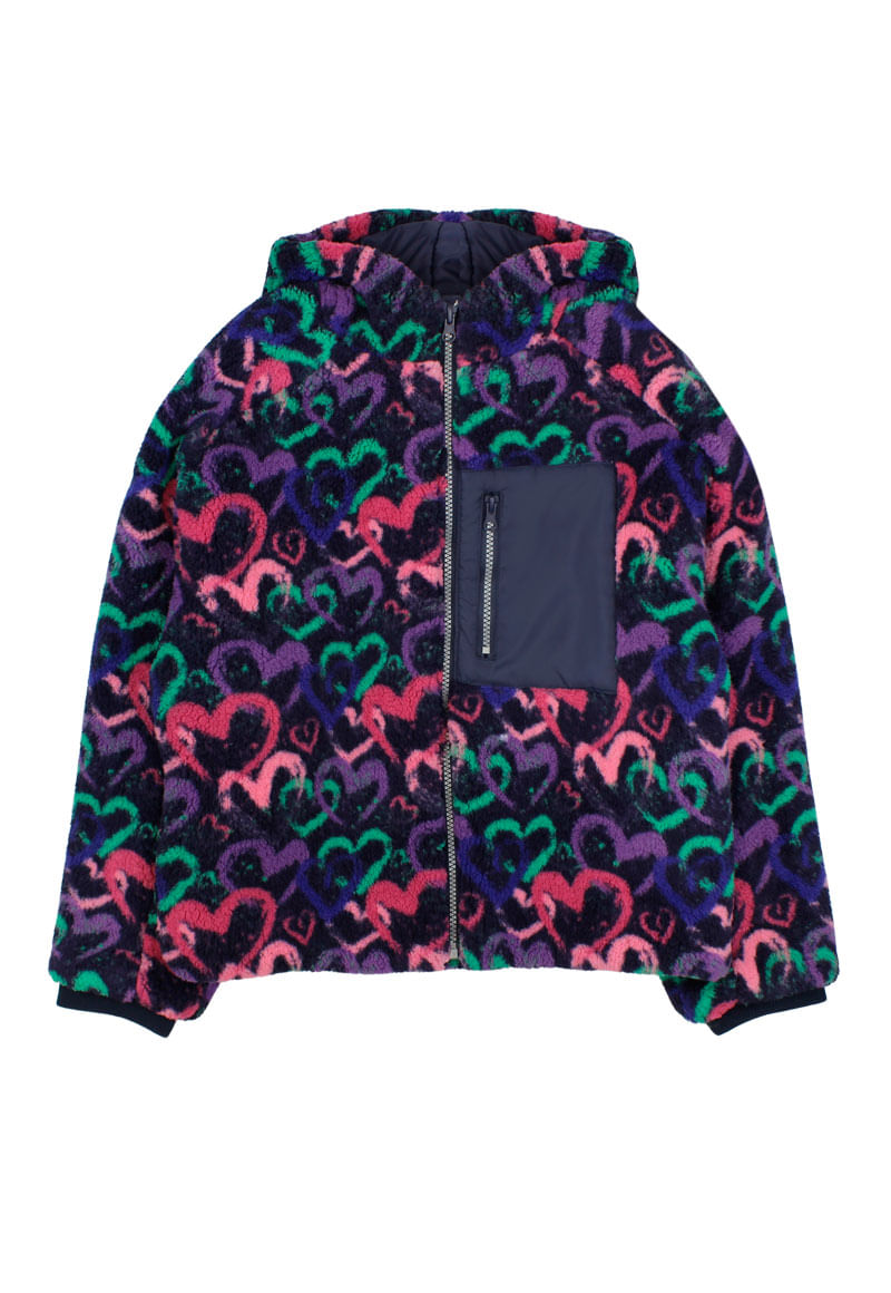 Chaqueta de Niña Azul