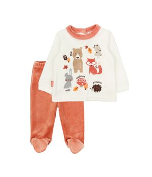 Conjunto de Bebé Niño Crudo