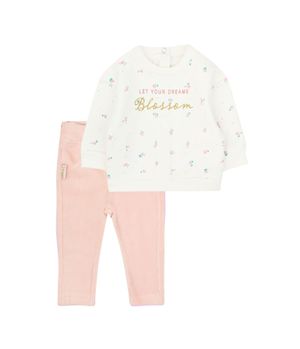 Conjunto de Bebé Niña Crudo