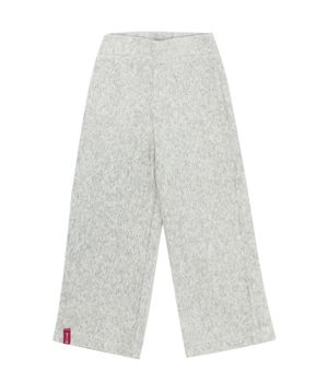 Pantalón de Niña Gris Melange