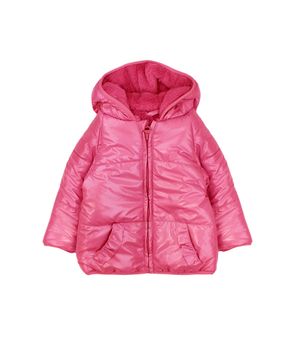 Parka de Bebé Niña Rosado