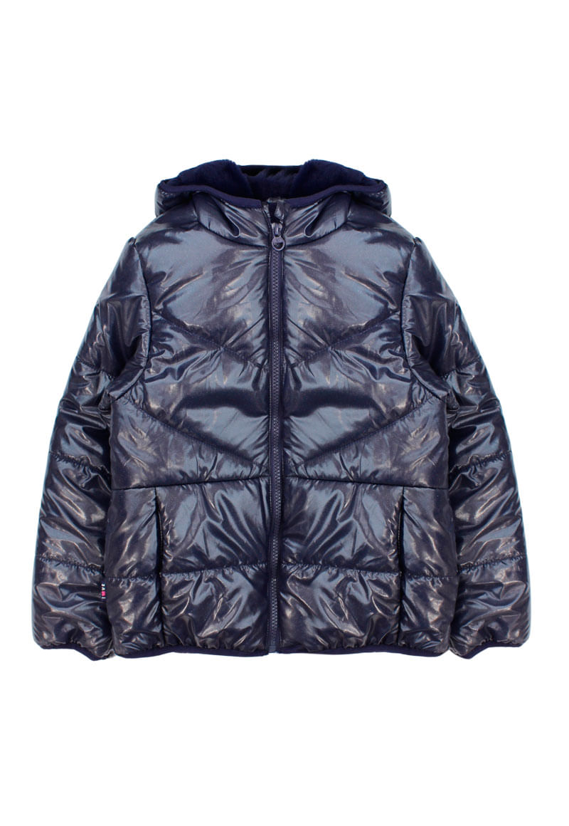 Parka de Niña Azul