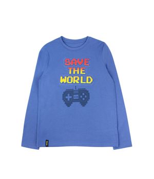 Polera de Niño Azulino