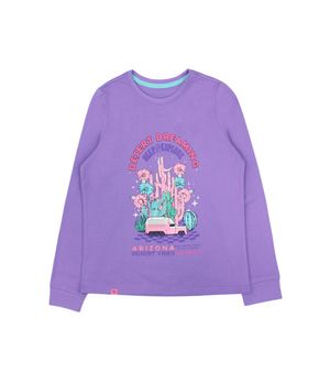 Polera de Niña Morado