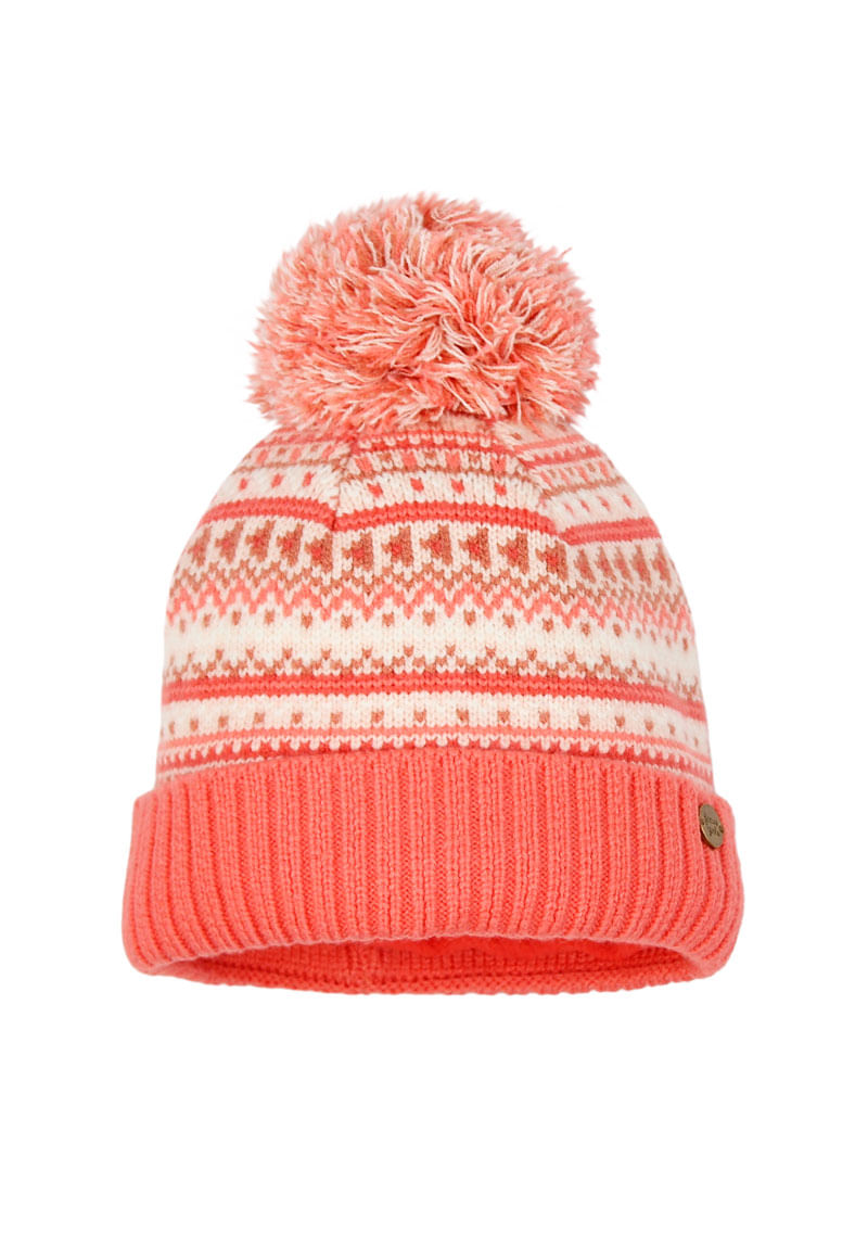 Gorro de Bebé Niña Coral