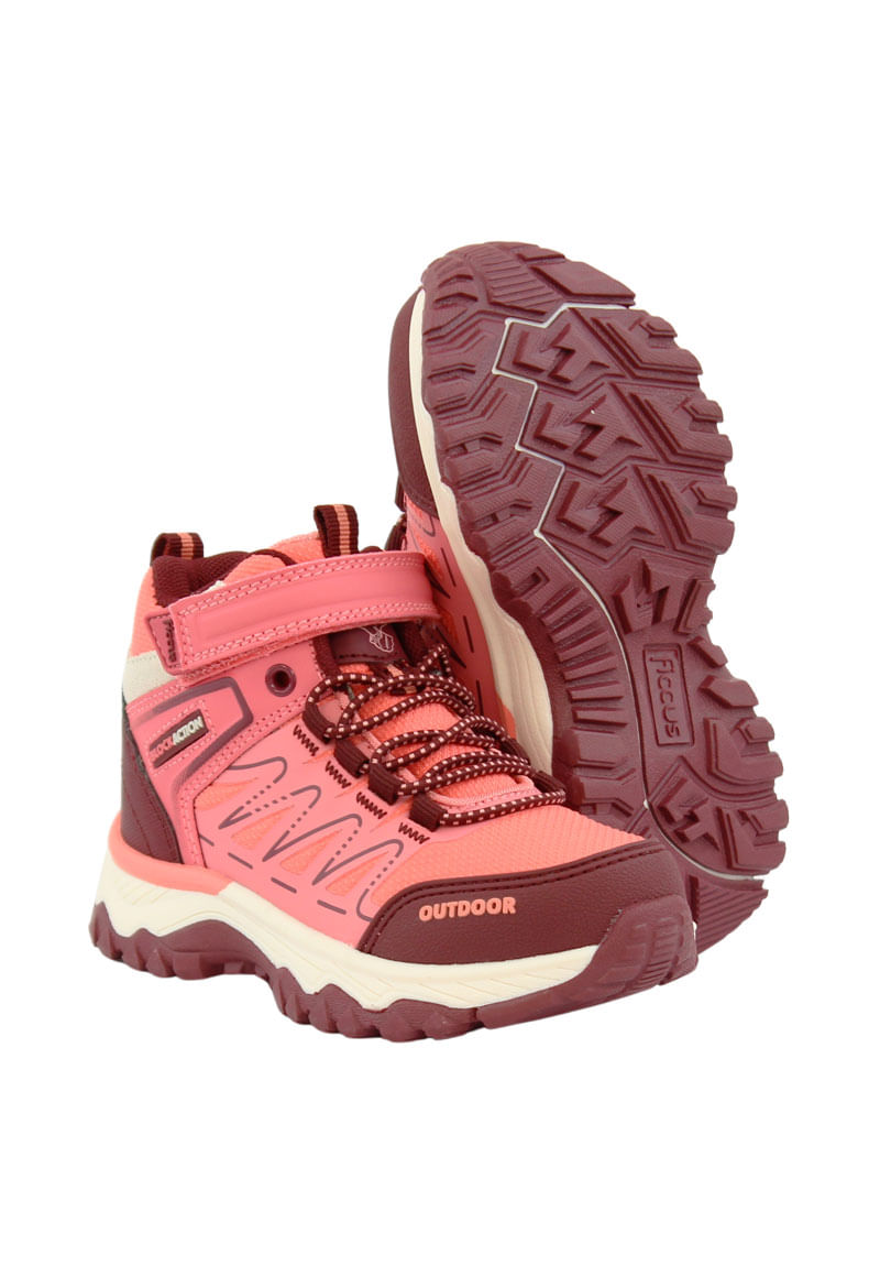 Zapatilla Outdoor Niña Ficcustex 2520853 Cherry - Ropa de Bebé