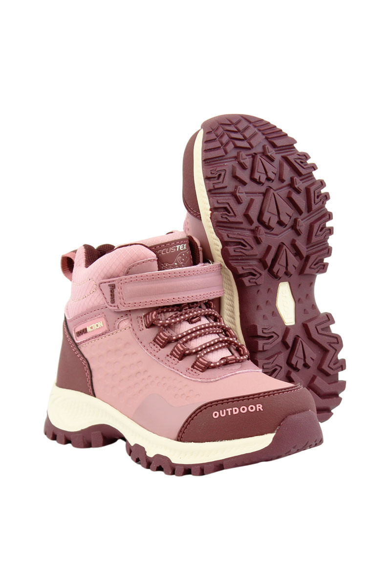 Zapatilla Outdoor Niña Ficcustex 2520854 Malva Ropa de Bebé