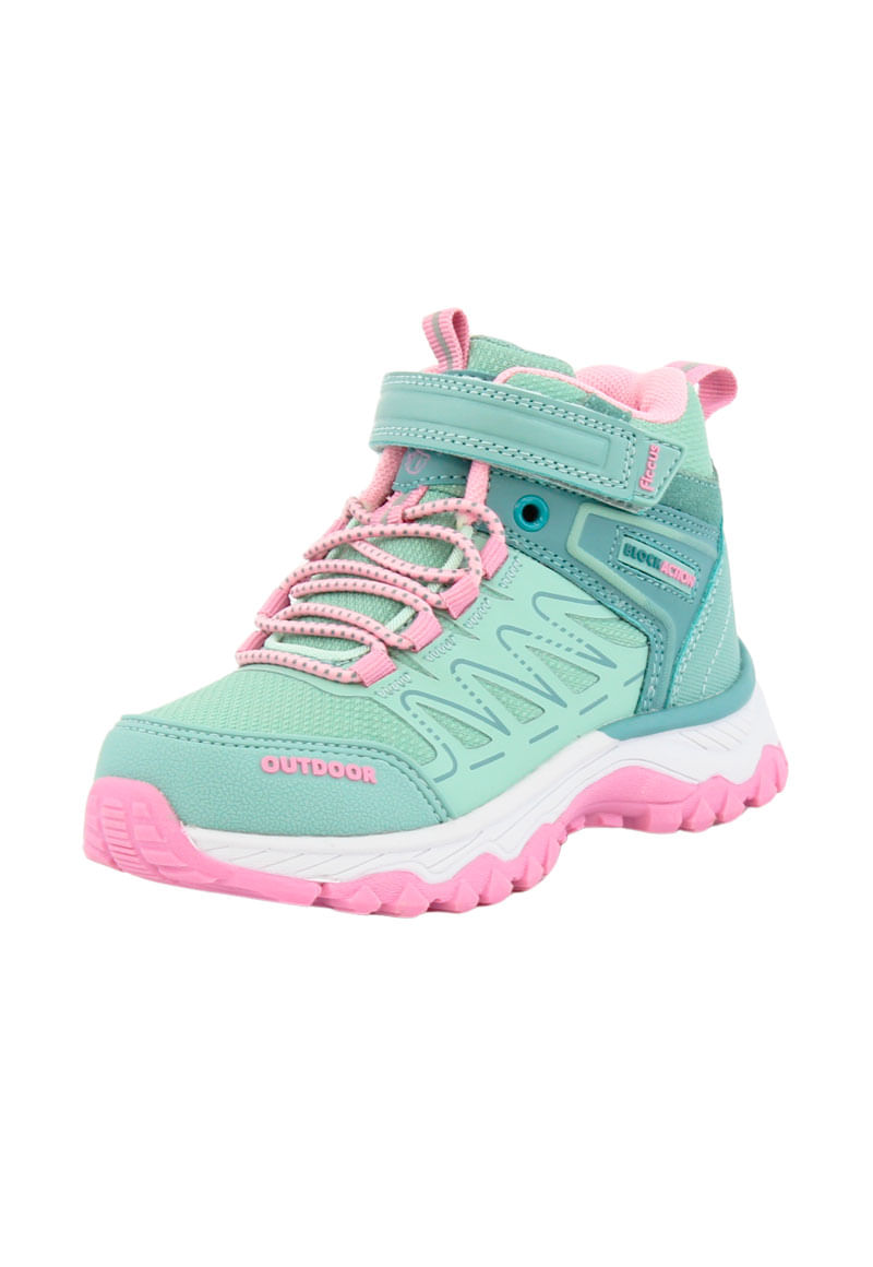 Zapatilla Outdoor Niña Ficcustex 2520855 Menta - Ropa de Bebé
