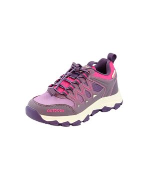 Zapatilla Outdoor de Niña Morado