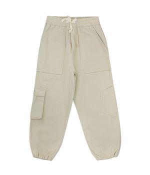 Pantalón de Niña Beige