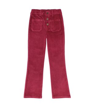 Pantalón de Niña Burdeo