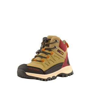 Zapatilla Outdoor de Niño Verde