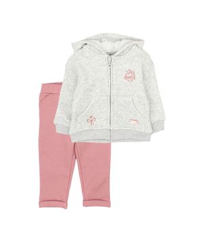 Buzo de Bebé Niña Gris Melange