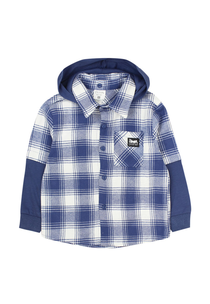 Camisa de Niño Azul