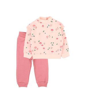 Conjunto de Bebé Niña Coral