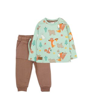 Conjunto de Bebé Niño Verde