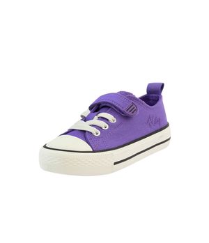 Zapatilla de Niña Morado