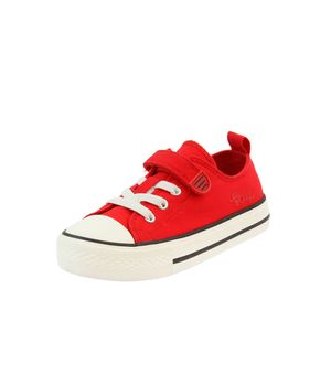 Zapatilla de Niño Rojo