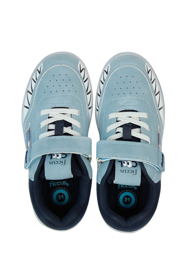 Zapatilla Niño Power Light 2610949 Celeste - Ropa de Bebé | Ficcus
