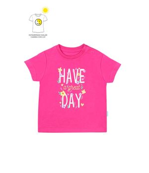 Polera de Niña Fucsia