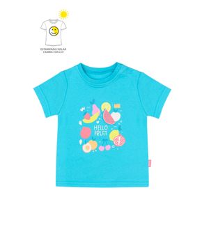 Polera de Niña Turquesa