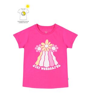 Polera de Niña Fucsia