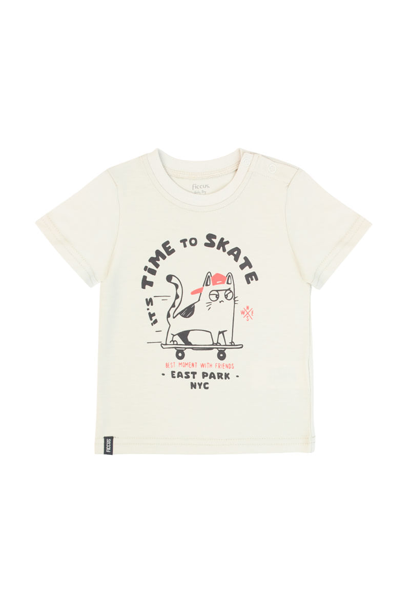 Polera de Niño Beige