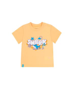 Polera de Niño Naranjo Claro