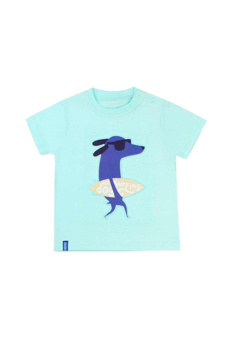 Polera de Niño Menta
