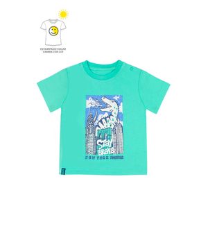 Polera de Niño Verde
