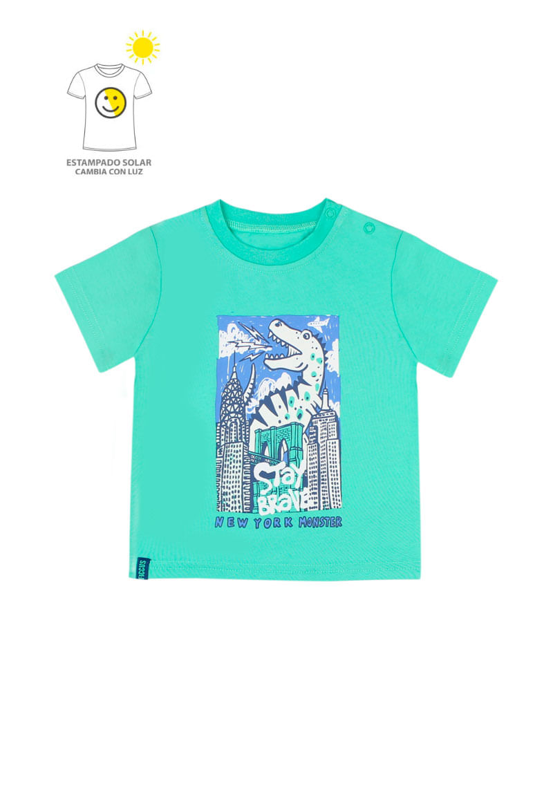 Polera de Niño Verde