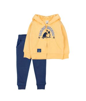 Buzo de Bebé Niño Naranjo Claro