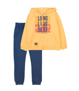 Buzo de Niño Naranjo Claro