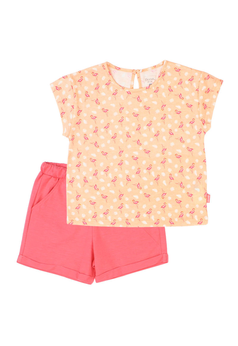 Conjunto de Niña Naranjo