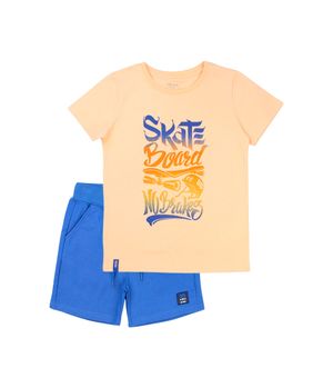 Conjunto de Niño Naranjo Claro