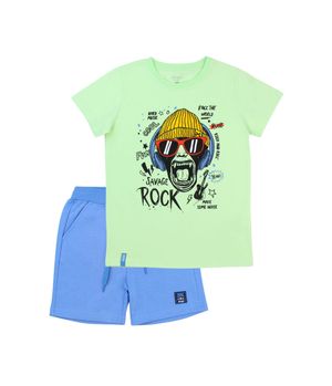 Conjunto de Niño Verde Limón